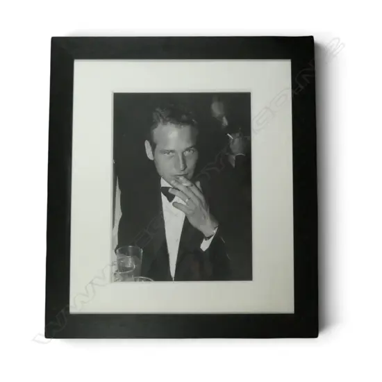 AFTER WILLIAM LOVELACE, PAUL NEWMAN AT THE OSCARS, PHOTOGRAPHIC PRINT BY GETTY IMAGES, 560 X 405mm