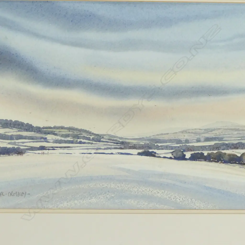 JOHN CARTMEL-CROSSLEY, UNTiTLED WATERCOLOUR, 240x330mm Image 1++