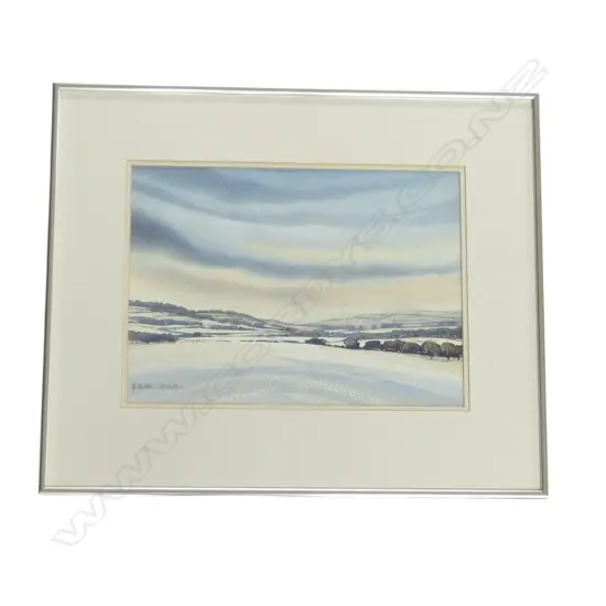 JOHN CARTMEL-CROSSLEY, UNTiTLED WATERCOLOUR, 240x330mm
