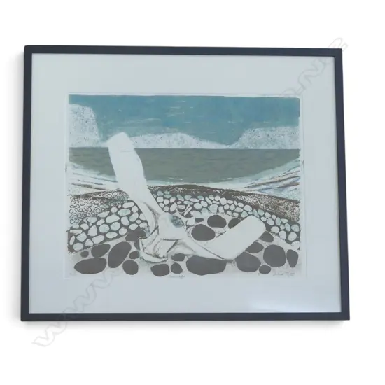 JULIET PETER, SEASCAPE, LITHOGRAPH, ED. 5/16, 460 X 580mm