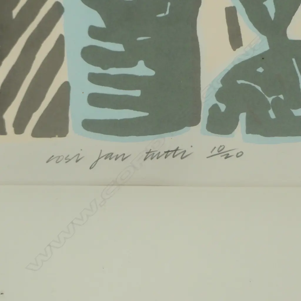 DENYS WATKINS, COSI FAN TUTTI, SCREENPINT Ed.10/20, 480x655mm Image 1++
