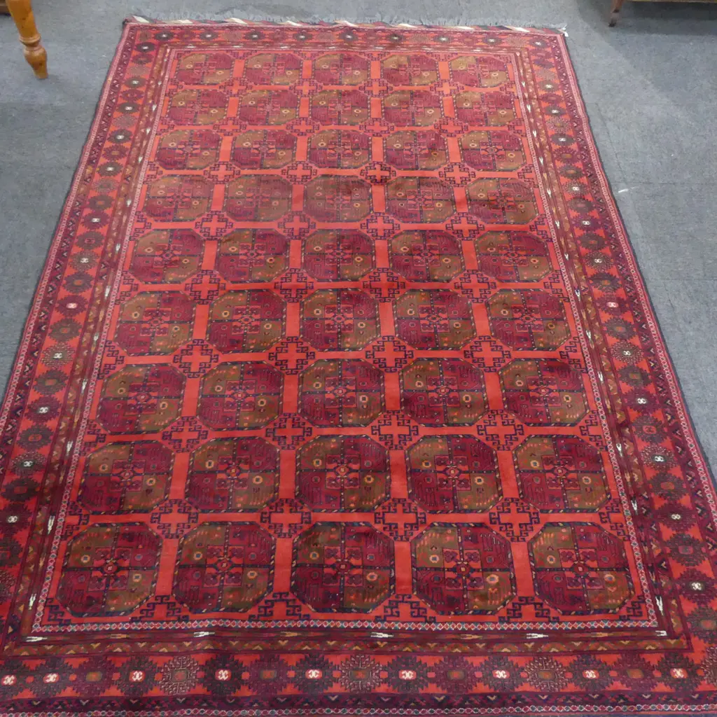 HAND KNOTTED ALL WOOL RUG 3000x2400mm Image 1++