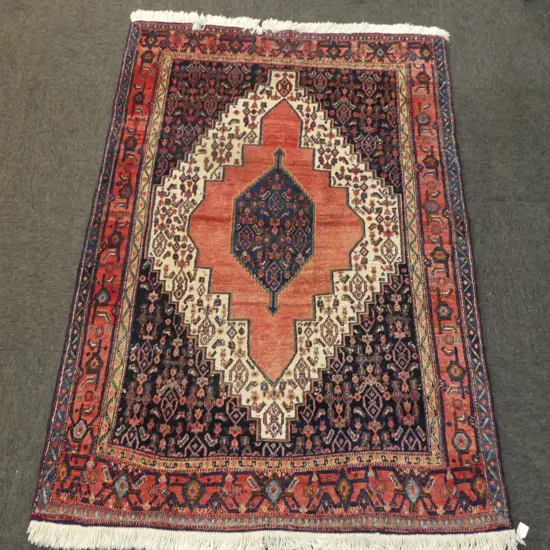 HAND KNOTTED WOOL PILE RUG 1730x1250mm
