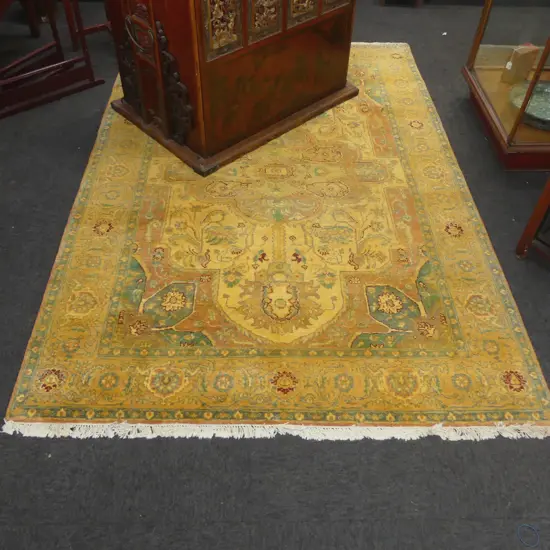 HAND KNOTTED WOOL PILE HERIZ STYLE RUG 1700x2550mm