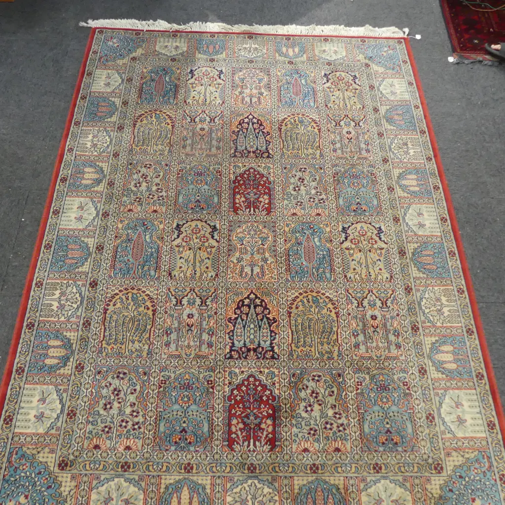 LG MACHINED RUG, BAKHTIARI GARDEN DESIGN 2420x1720mm Image 1++