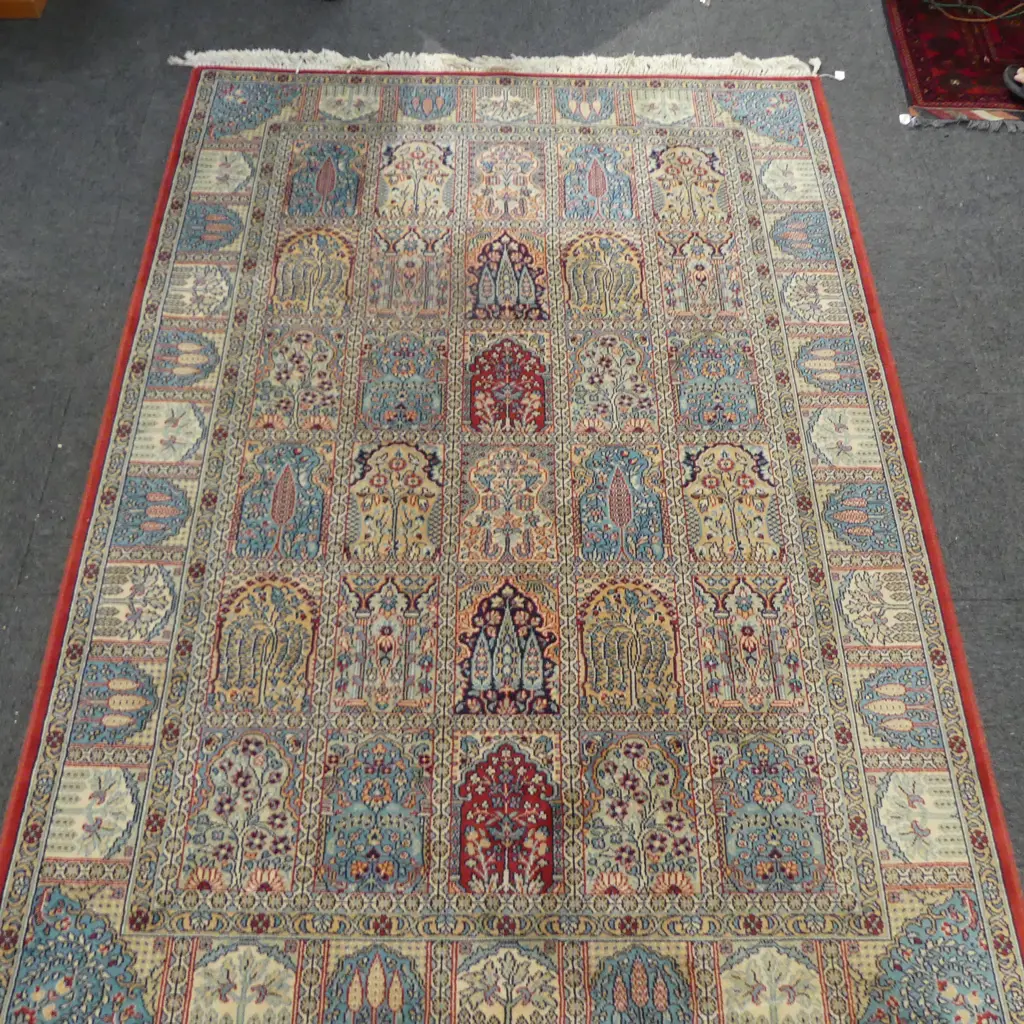 LG MACHINED RUG, BAKHTIARI GARDEN DESIGN 2420x1720mm Image 1++