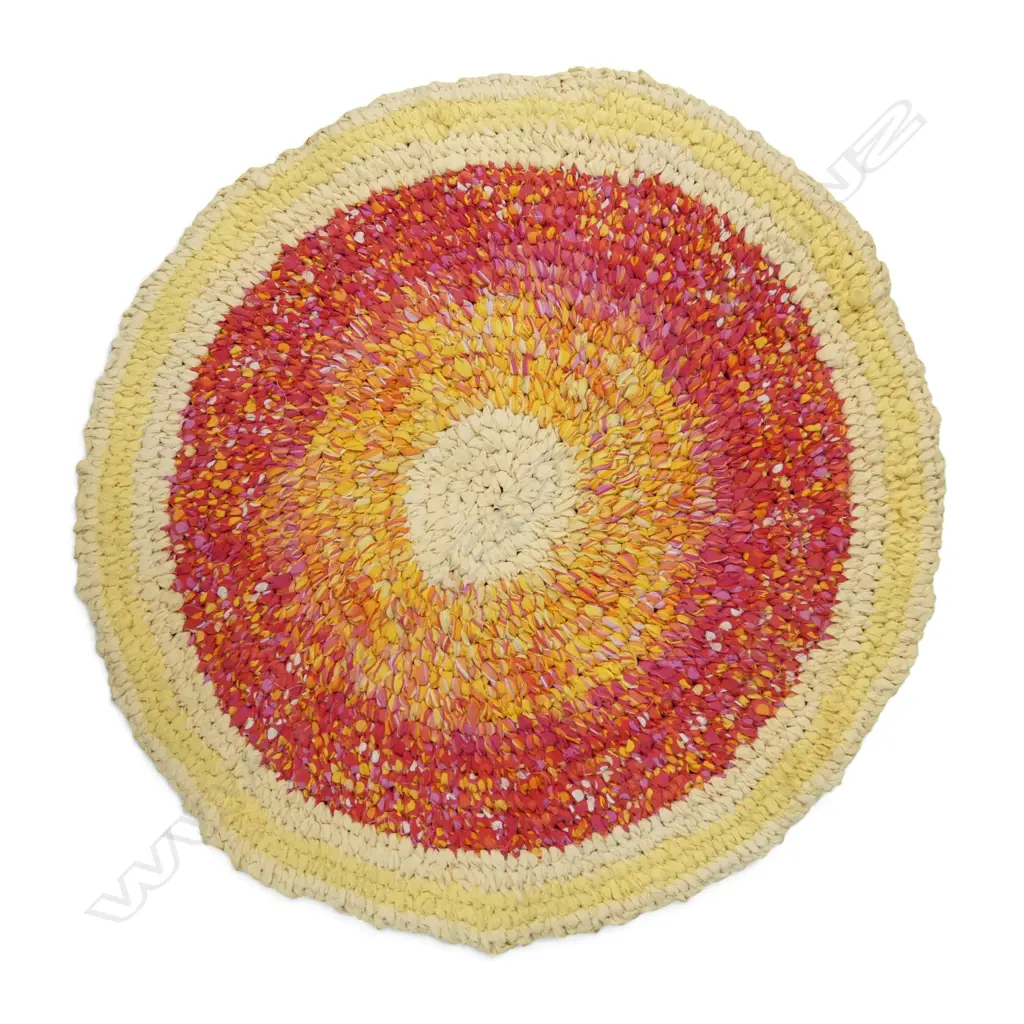 ROUND RAG RUG, Dia.780mm Image 1++