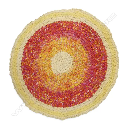 ROUND RAG RUG, Dia.780mm