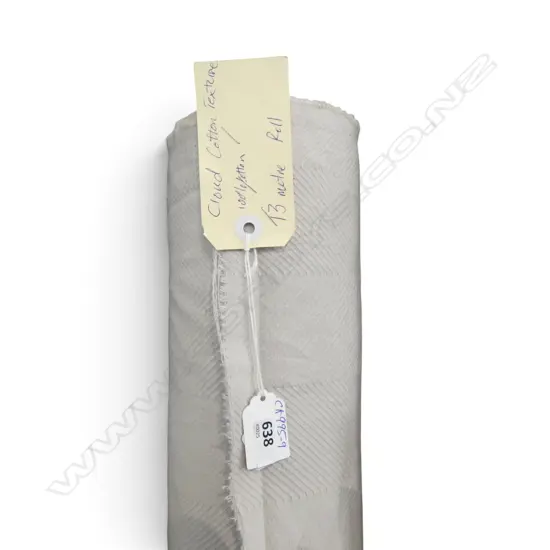 FABRIC BOLT; CLOUD COTTON TEXTURE, 13M
