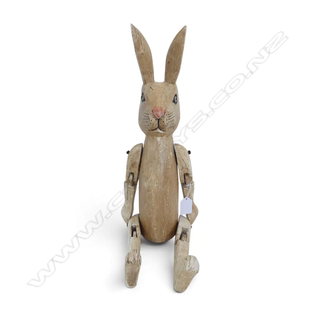 WOODEN ARTICULATED RABBIT H.510mm Image 1++