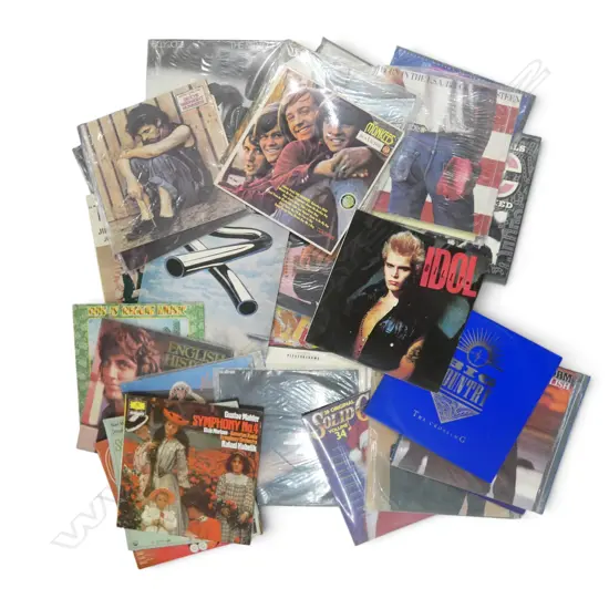 ASST. RECORDS; LED ZEP, NEIL YOUNG, EAGLES ETC