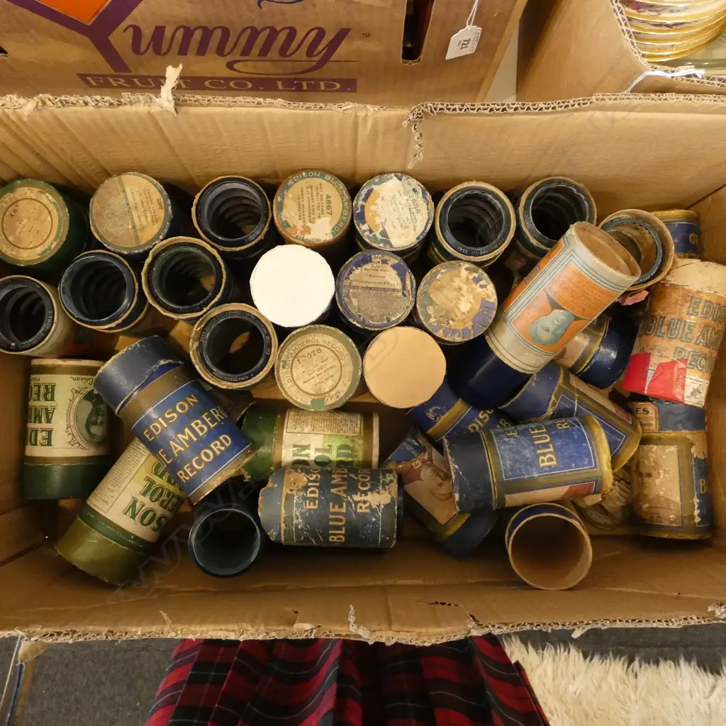 34 EDISON CYLINDERS Image 1++