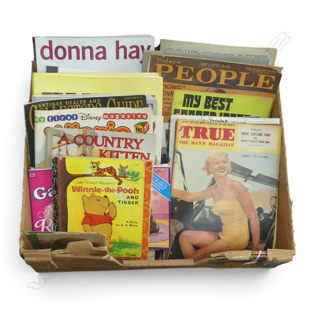 ASSTD. BOOKS & MAGAZINES - TRUE, COUNTRY LIFE, COOKING ETC  Image 1++