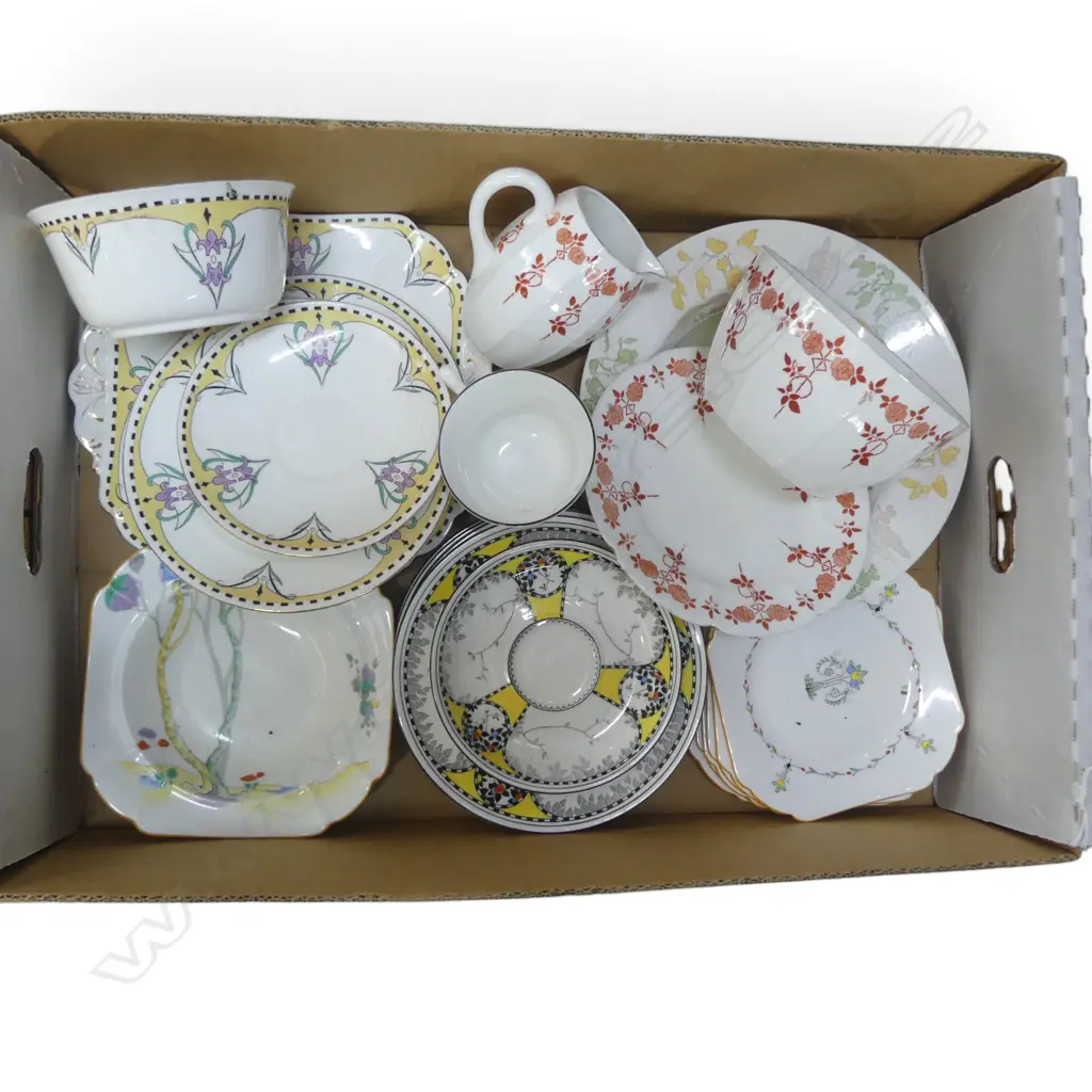 TRAY LOT MIXED PAT SHELLEY CHINA Image 1++