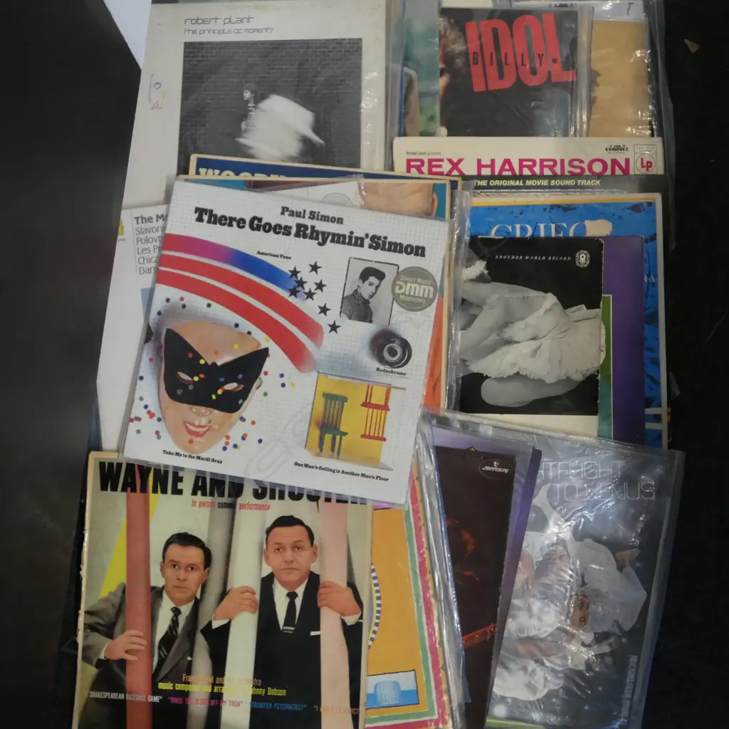 ASST. RECORDS; QUEEN, TALKING HEADS, EAGLES ETC Image 1++