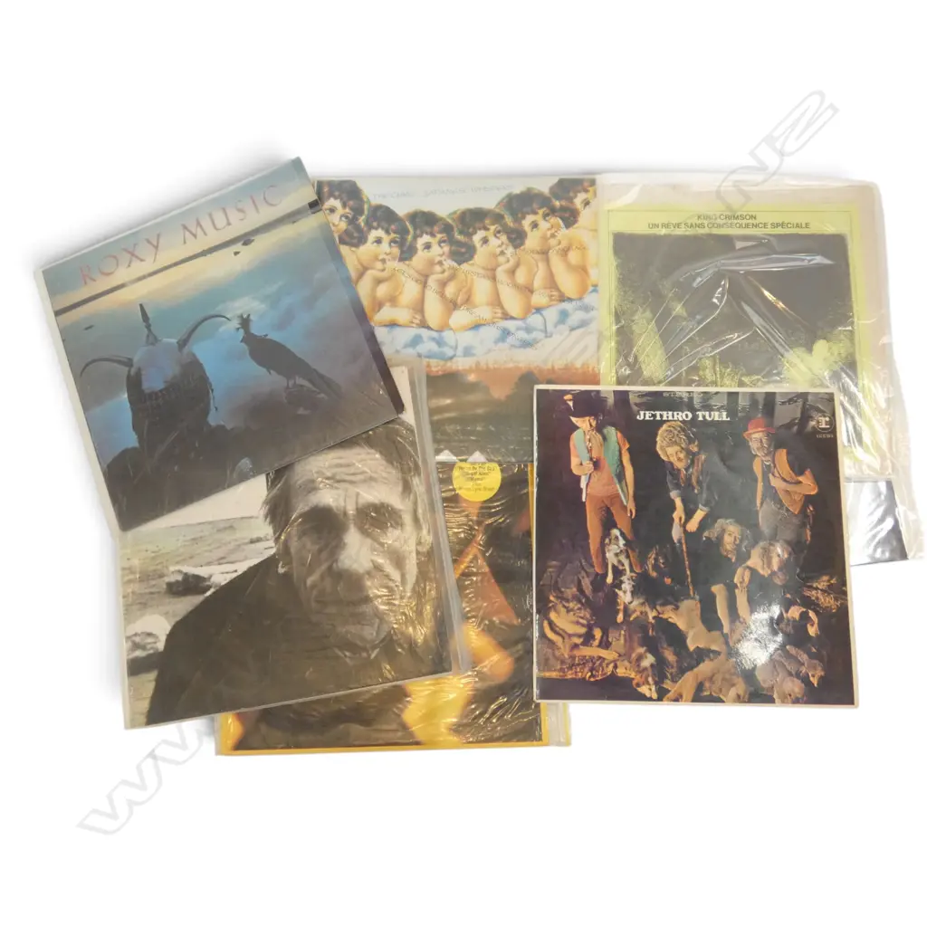10 RECORDS; PINK FLOYD, KING CRIMSON, CURE ETC some unofficial Image 1++