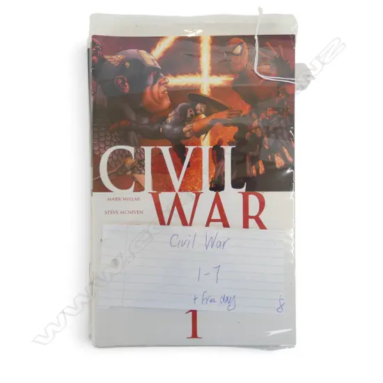 MARVEL CIVIL WAR 1-7