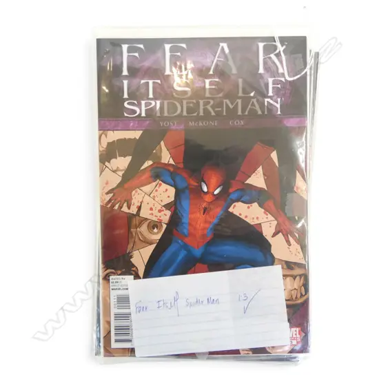 MARVEL FEAR ITSELF 1-7  + SPIDERMAN 1-3