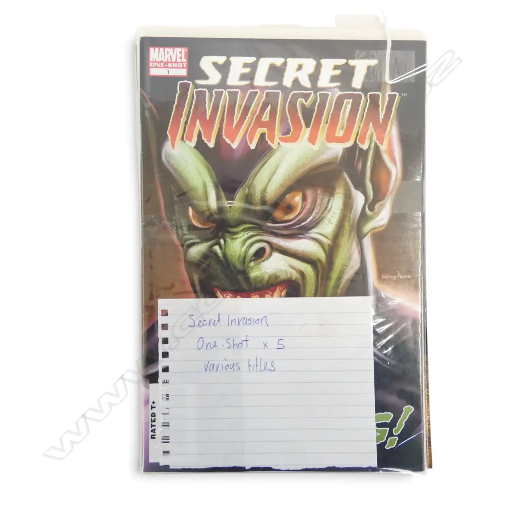 5 MARVEL SECRET INVASION ONE SHOT various titles  Image 1++
