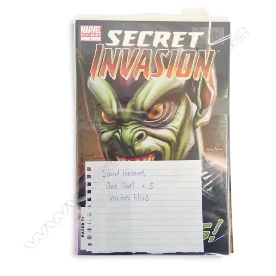 5 MARVEL SECRET INVASION ONE SHOT various titles 