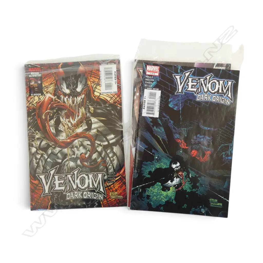 MARVEL VENOM DARK ORIGIN 1-5 Image 1++