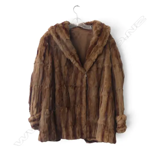 SQUIRREL FUR COAT 