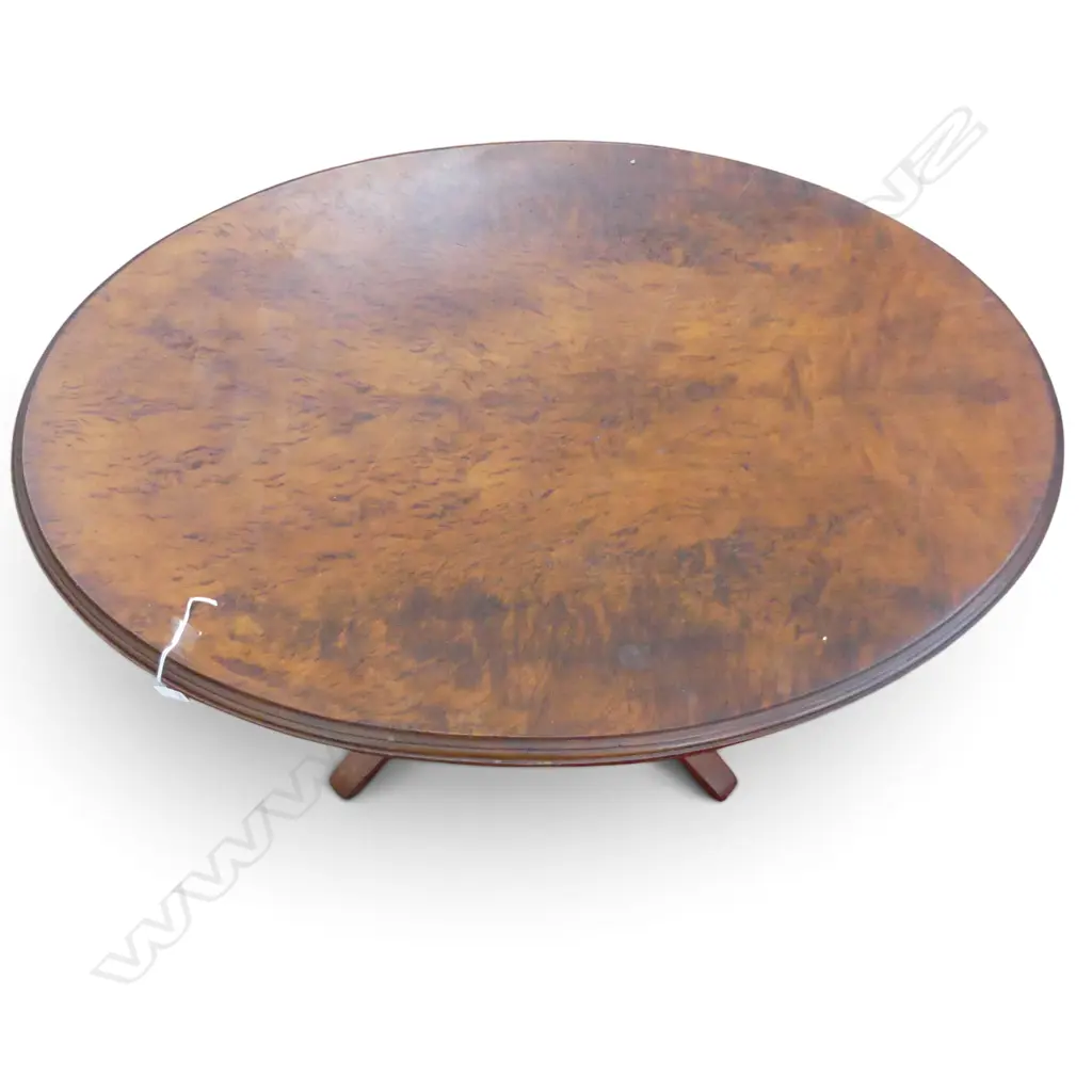 ANTIQUE VICTORIAN OVAL SIDE TABLE, 900x600x690 Image 1++