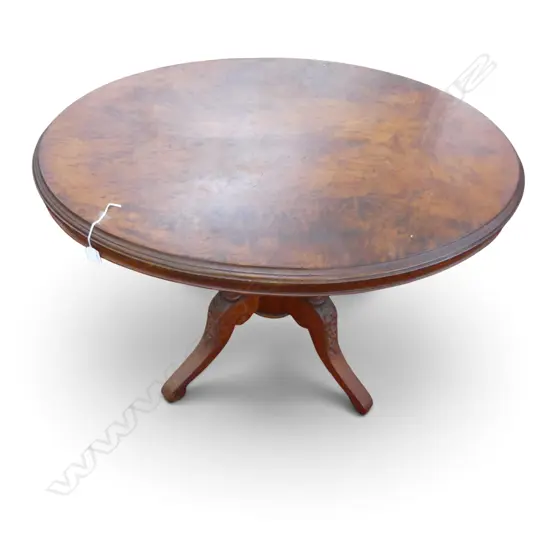 ANTIQUE VICTORIAN OVAL SIDE TABLE, 900x600x690