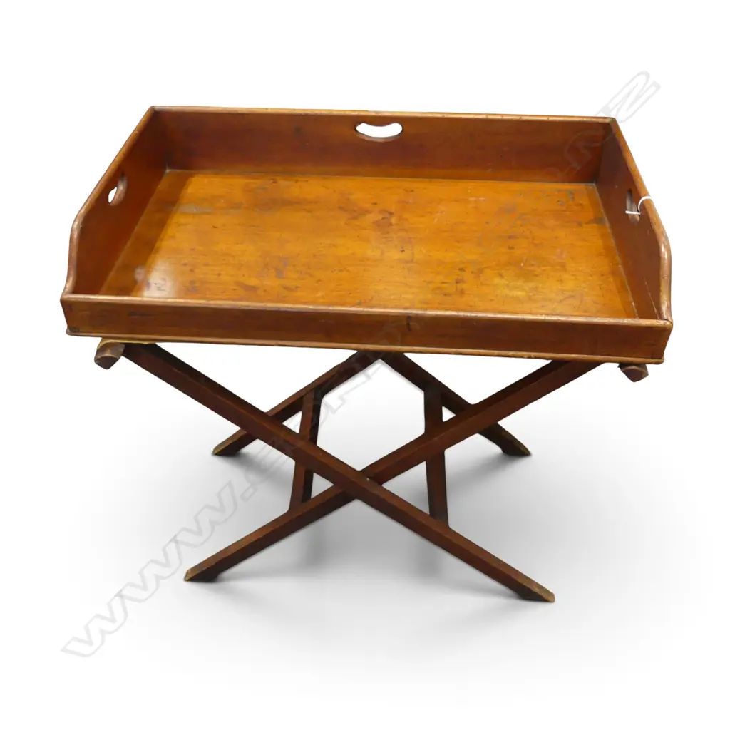 WOODEN TRAY TABLE 765x450x790mm Image 1++