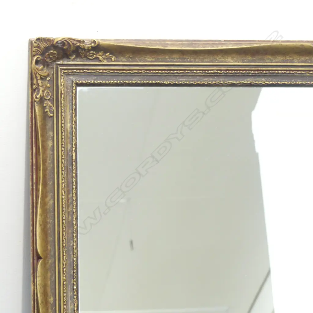 GILT FRAMED MIRROR 1000 x 800mm Image 1++