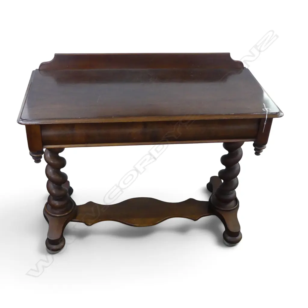 VICTORIAN MAHOGANY WASH STAND 1050x500x810mm Image 1++