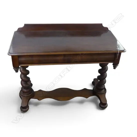 VICTORIAN MAHOGANY WASH STAND 1050x500x810mm