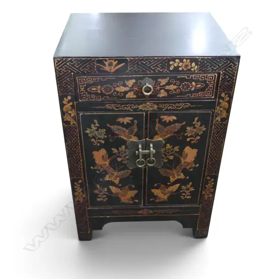 CHINESE LACQUER CABINET H 595X320X400MM