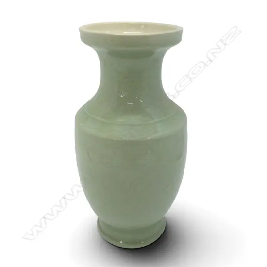 ORIENTAL CRACKLE GLAZE VASE H.365mm