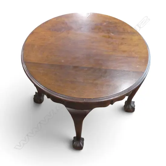 MAHOGANY SIDE TABLE H.535mm, 700mm dia
