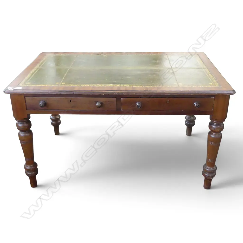 ANTIQUE LIBRARY TABLE, FAULTS 1360x870x750mm Image 1++