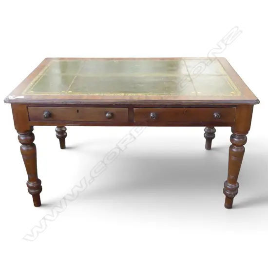 ANTIQUE LIBRARY TABLE, FAULTS 1360x870x750mm