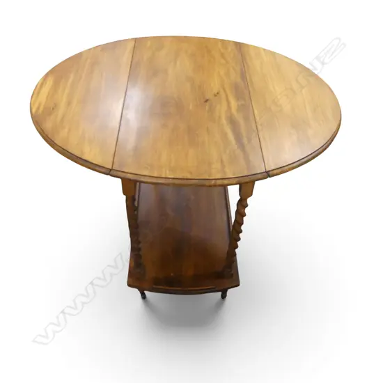 WOODEN TEA TROLLEY W.780mm