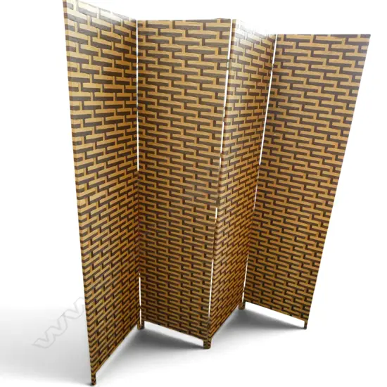 WOVEN FOUR PANEL SCREEN (445x1800mm EACH)