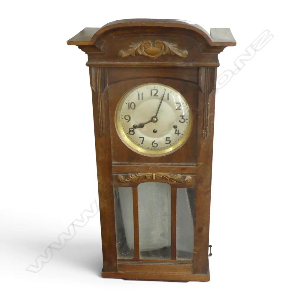 VINTAGE OAK WALL CLOCK H.850mm Image 1++