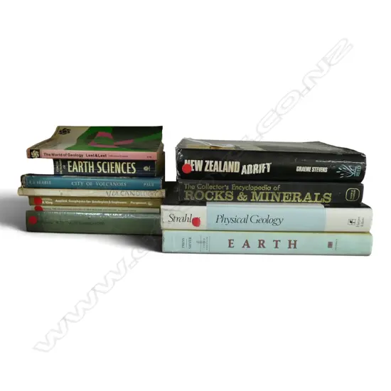 11 ASST. BOOKS ON GEOLOGY