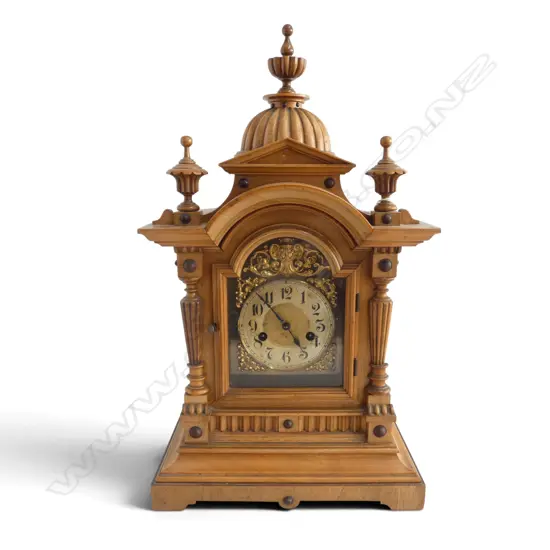 ANTIQUE GERMAN MANTEL CLOCK 310x180x550mm