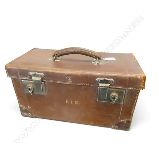 VINTAGE LEATHER DOCTORS KIWI REDG HOUSE CALL CASE H210 L400MM