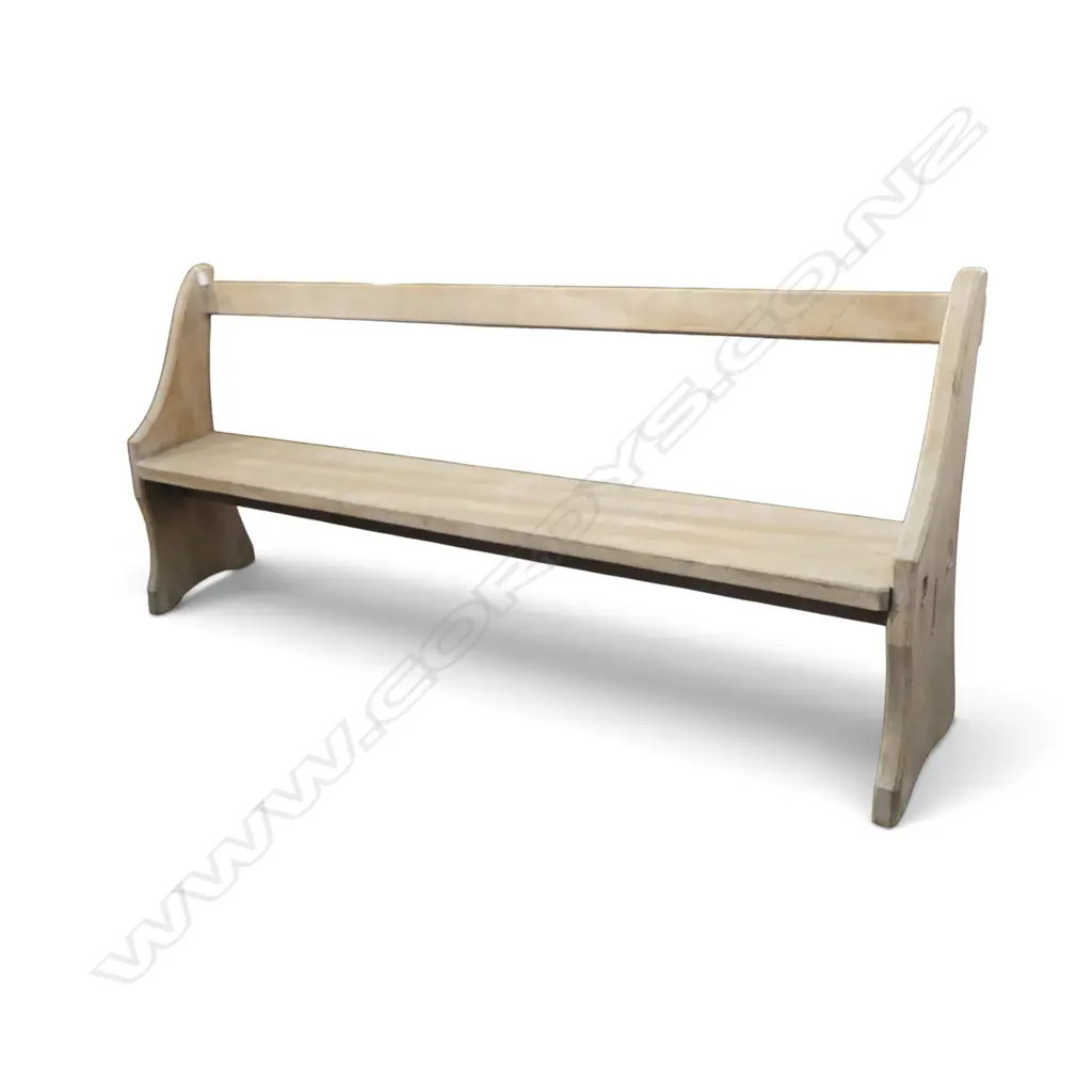 WOODEN BENCH 2180x400x900mm Image 1++
