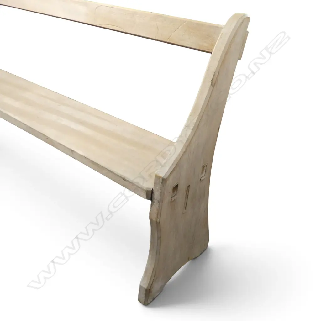 WOODEN BENCH 2180x400x900mm Image 1++