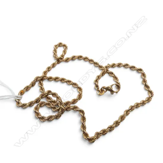 9ct CHAIN L.460mm 5.8gms