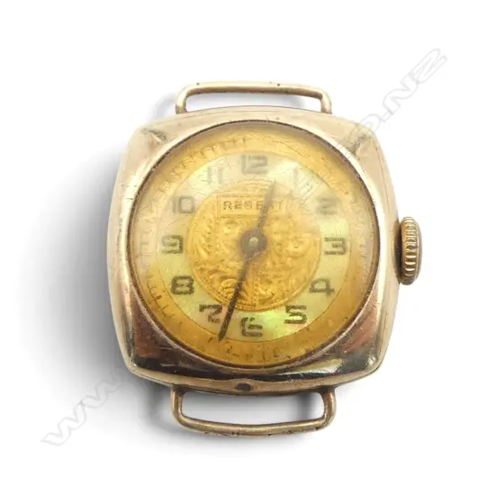 9ct WRIST WATCH, 9.5gms