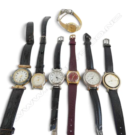 COLLECTION OF 7 VINTAGE LADIES WRISTWATCHES various conditions