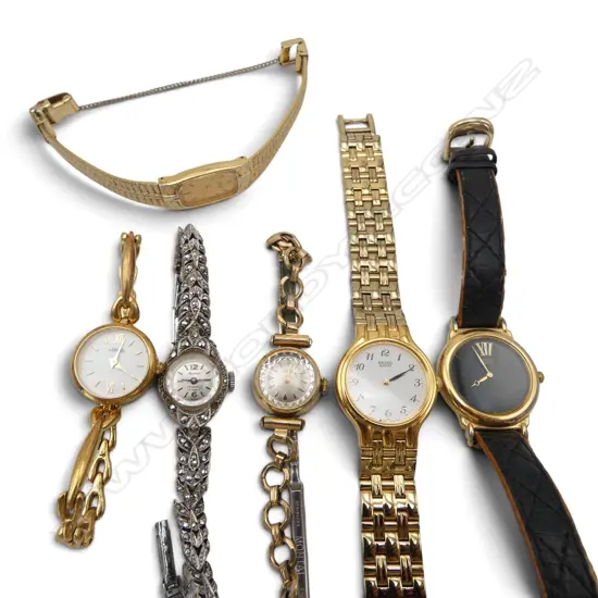 COLLECTION OF 6 VINTAGE LADIES WRISTWATCHES 3x Seiko, Titus, Sapphire & Lorus