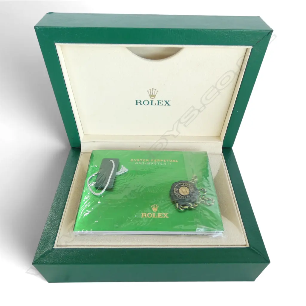 ROLEX GREEN LEATHER WATCH BOX W.180mm  Image 1++
